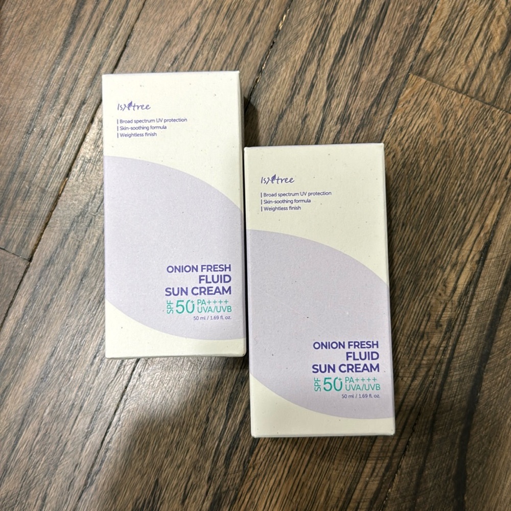IsNtree Onion Fluid sun cream